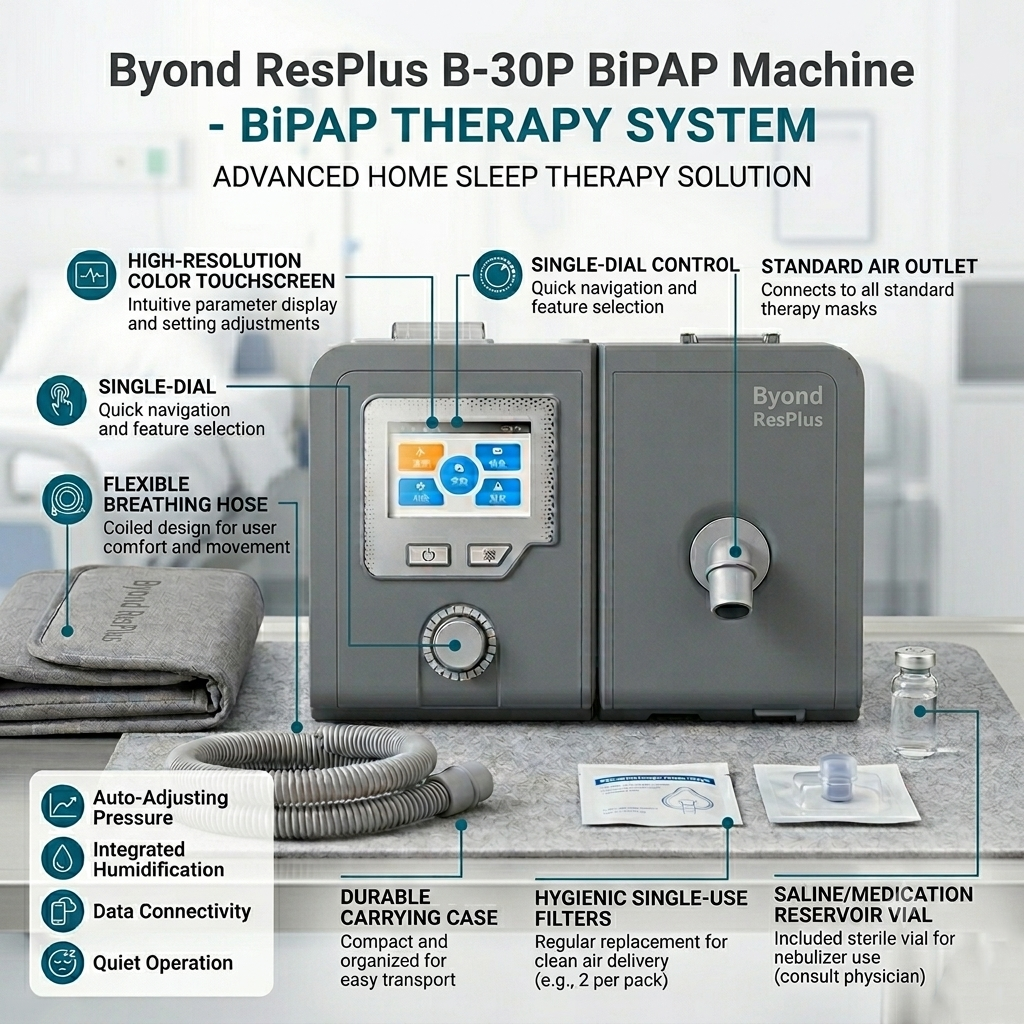 Byond ResPlus B-30P BiPAP Machine thumbnail 4