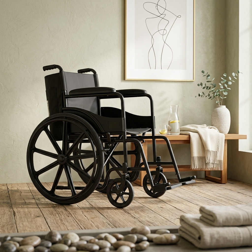 Foldable Wheelchair thumbnail 3